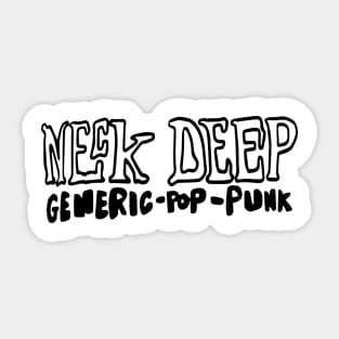 Generic Pop Punk Sticker